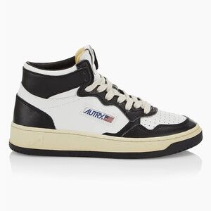 Autry Medalist Mid-top Leather Sneakers